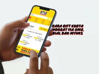 Cara Gift Kuota Indosat Via SMS, Dial dan MyIM3